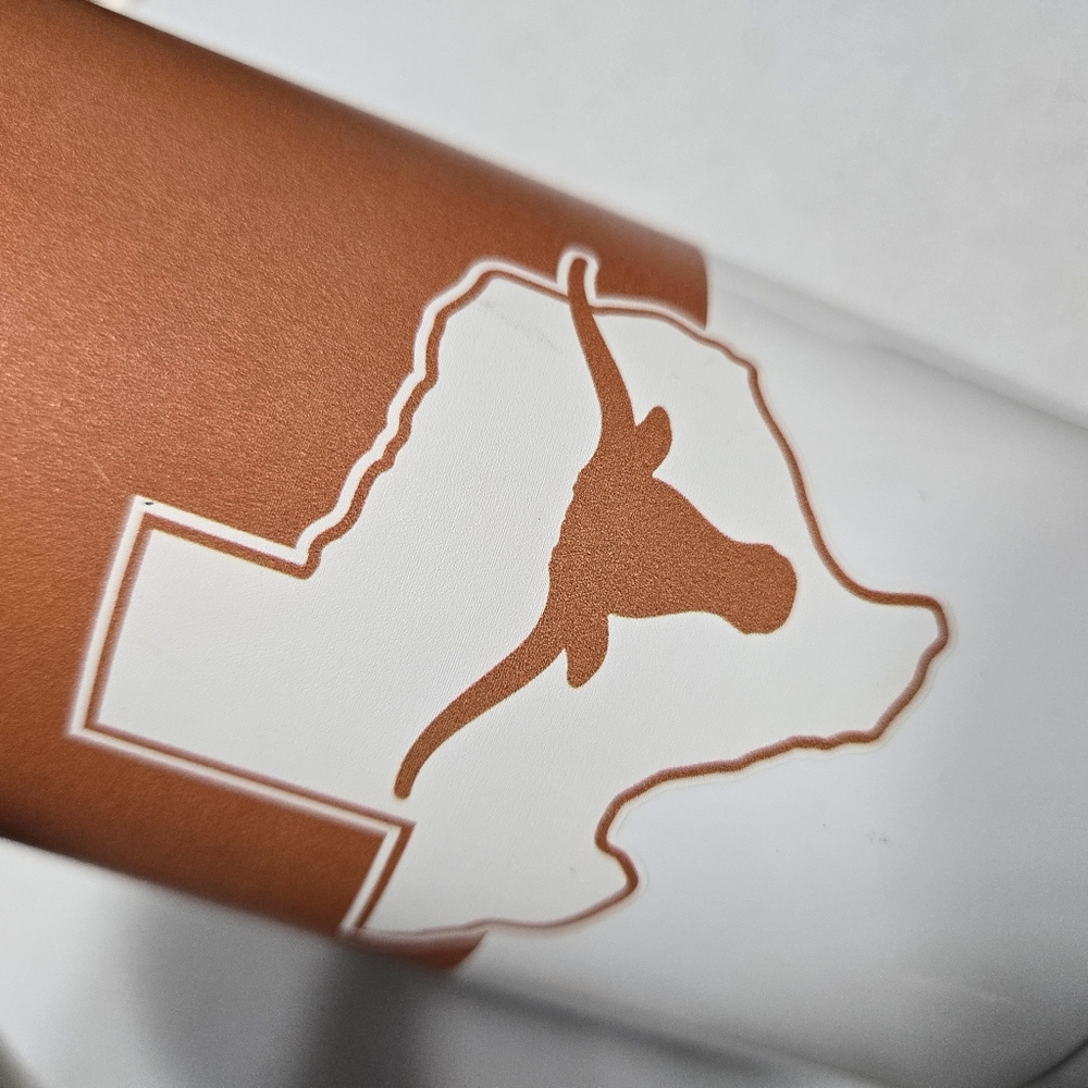 University of Texas Longhorns Collegiate Stainless Steel Koozie Coozie - Picture 8 of 12